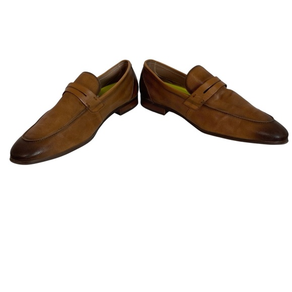 Men’s Moretti‎ Gold Label Leather Loafers Like New Size 12D - Picture 4 of 10